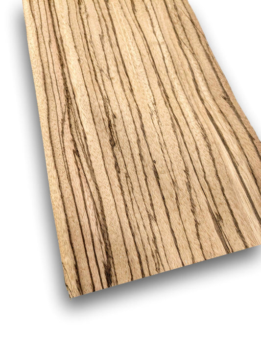 Zebrano fineer | 100x19 cm