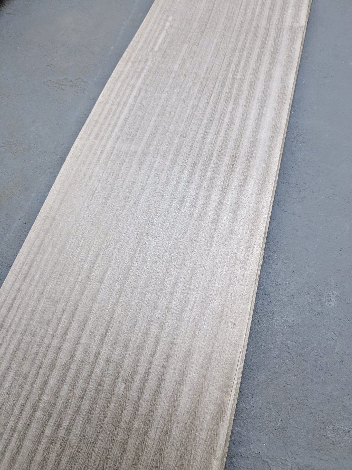 Zilverwit fineer | 100x21 cm