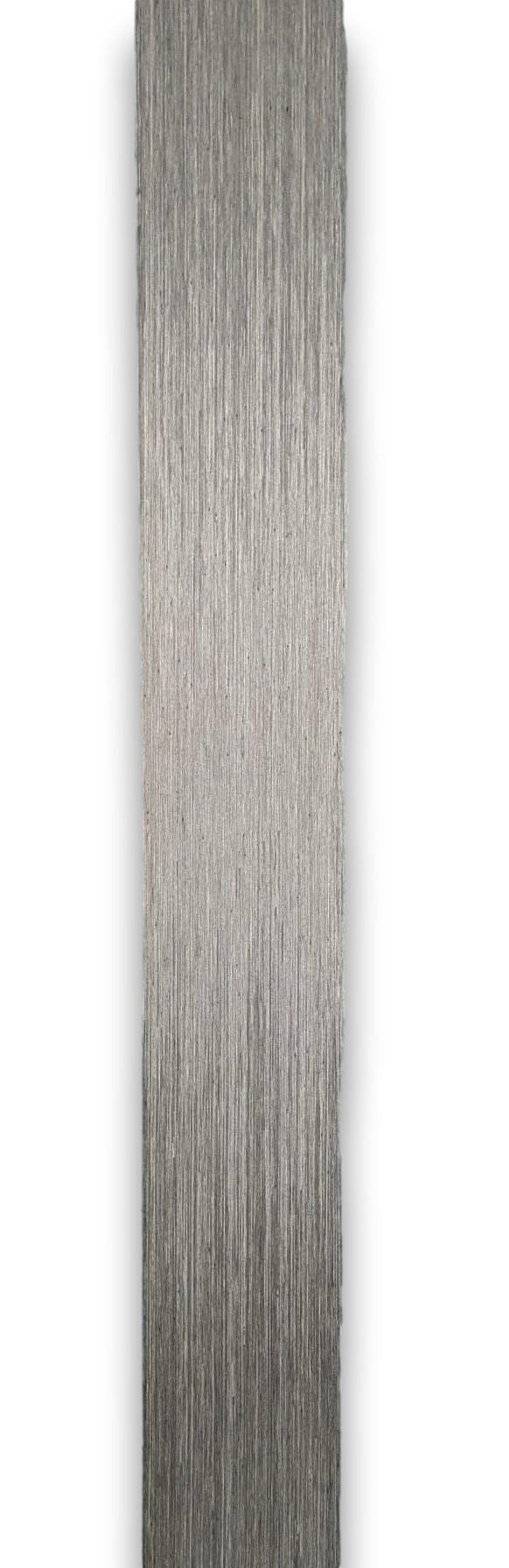 Grijs designfineer | 205x17 cm