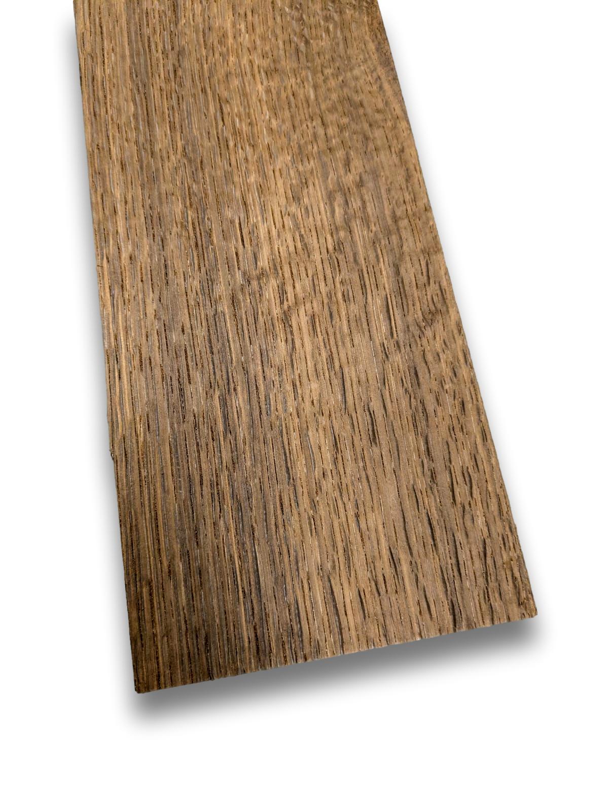 Gerookt eiken fineer | 62x13 cm