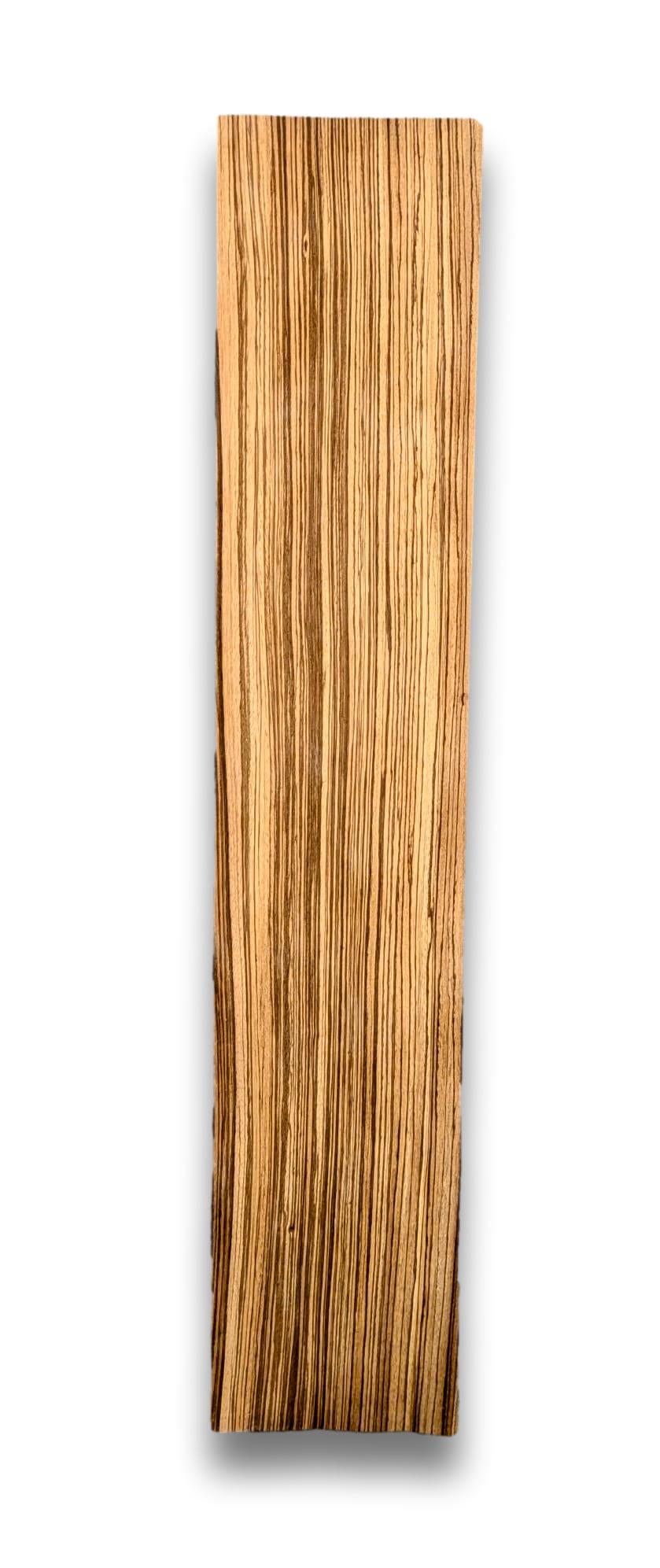 Zebrano fineer | 10 vellen | 93x18 cm