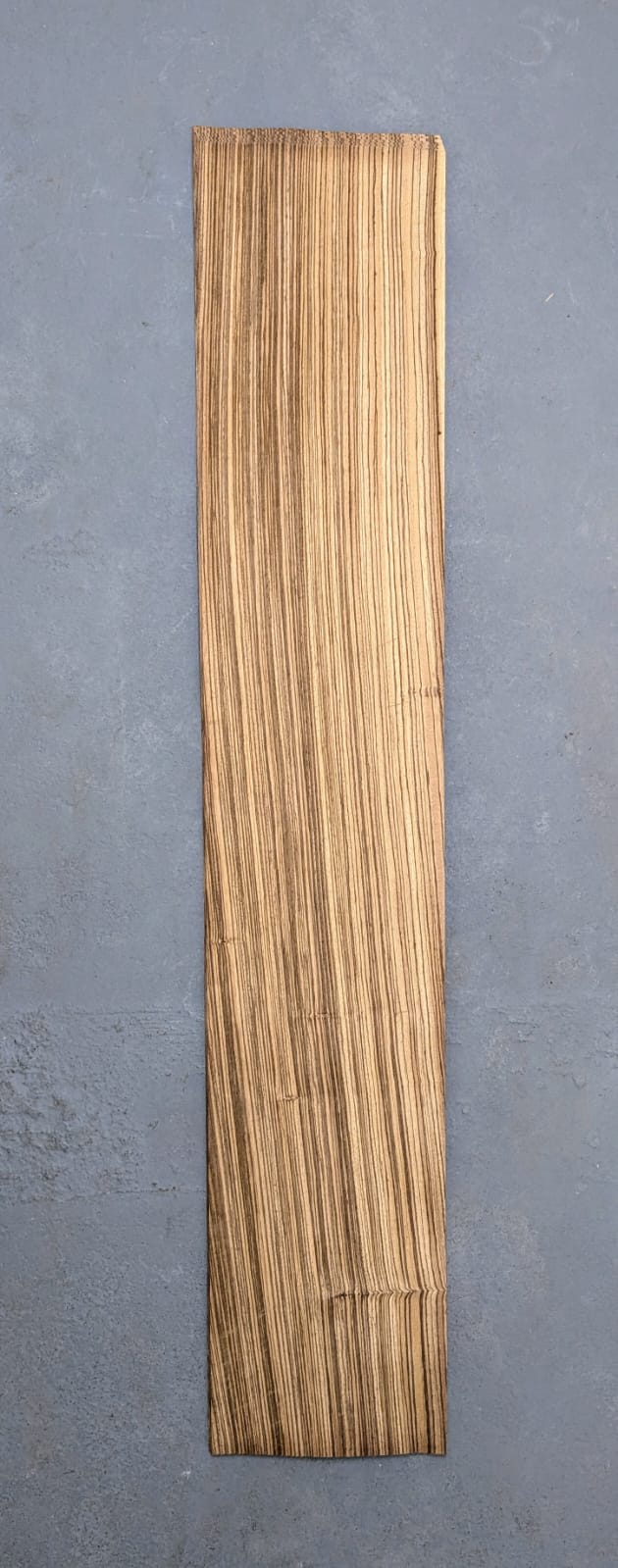 Zebrano fineer | 94x17 cm