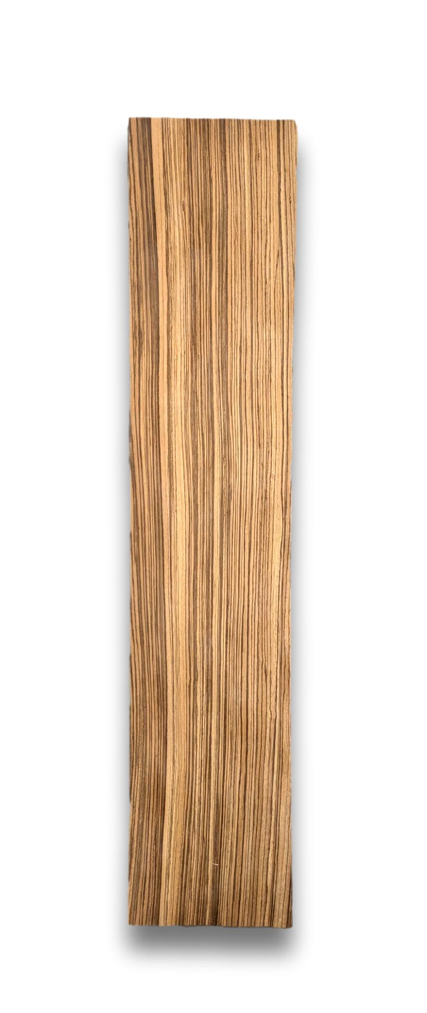 Zebrano fineer | 17 vellen | 95x19 cm