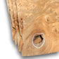 Iepen (wortel) fineer | 4 vellen | 33x19 cm