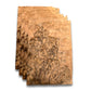 Placage ronce de Noyer | 4 feuilles | 35x24 cm