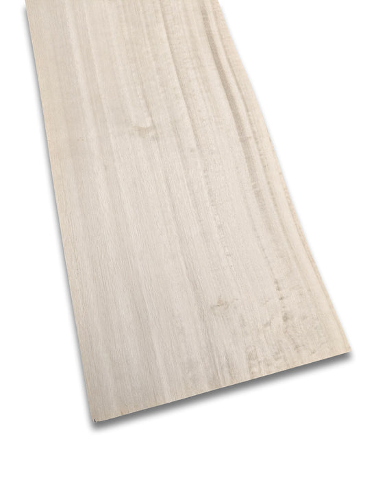 Zilverwit fineer | 43x18 cm