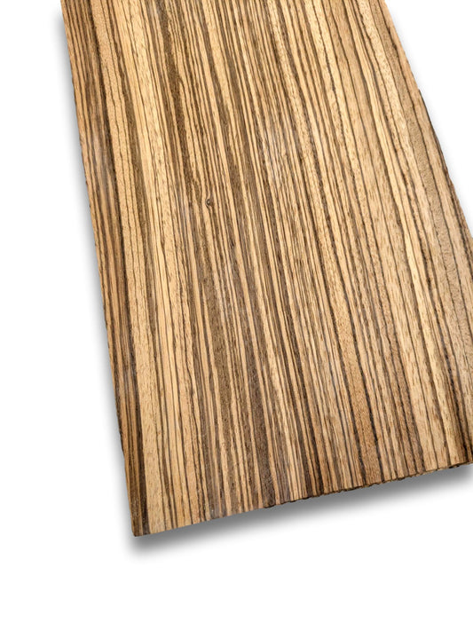 Zebrano fineer | 10 vellen | 93x18 cm