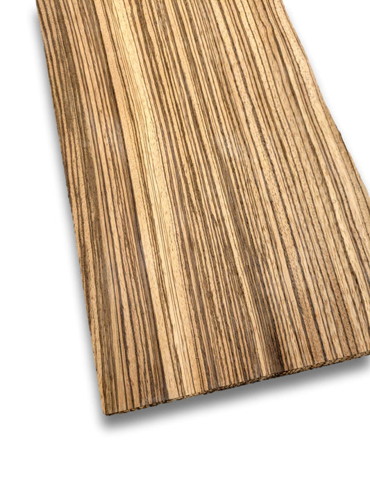 Zebrano fineer | 17 vellen | 95x19 cm